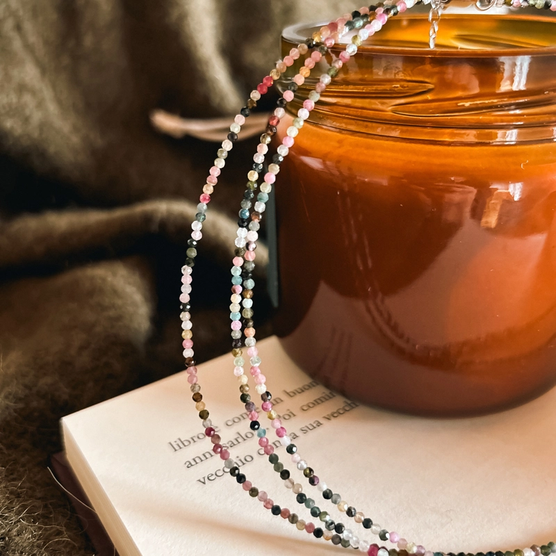 collana Elisa - tormalina policroma